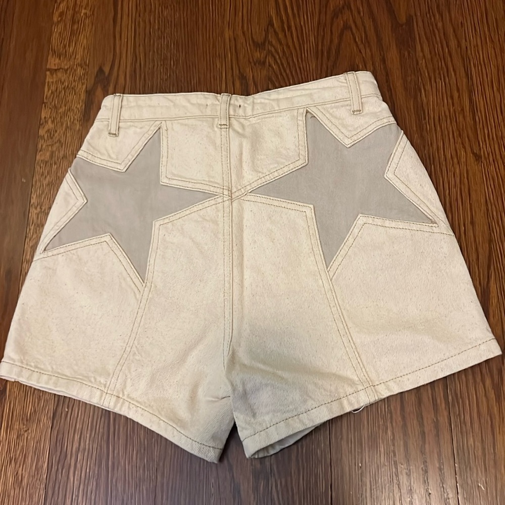 Star Jean Shorts